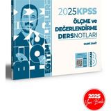 Benim Hocam Yayınları 2025 KPSS Eğitim Bilimleri Ölçme ve Değerlendirme Ders Notları