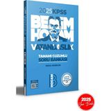 Benim Hocam Yayınları 2025 KPSS Vatandaşlık Tamamı Çözümlü Soru Bankası - 2024