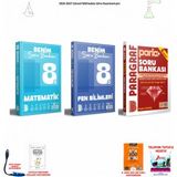 Benim Hocam Yayınları 2026-2027 Benim Hocam 8. Sınıf Lgs Tüm Dersler Mat-Fen-Parla 3 Kitap Set
