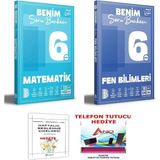 Benim Hocam Yayınları 2026-2027 Müfredat 6 Sınıf Matematik-Fen Bilimleri Soru Bankası Tamamı Video Çözümlü Sorular