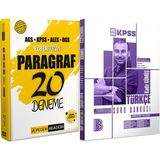 Benim Hocam Yayınları 2026 Ags Kpss Ales Dgs Ezberbozan Paragraf 20 Deneme - 2026 Kpss Türkçe Tamamı Çözümlü Soru Bankası