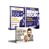 Benim Hocam Yayınları 2026 AGS Türkiye Coğrafyası Konu Anlatımı - Soru Bankası ve Haritalarla Coğrafya Seti Benim Hocam