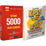 Benim Hocam Yayınları 2026 Kpss Efsane 5000 Tamamı Çözümlü Soru Bankası - 3 Deneme