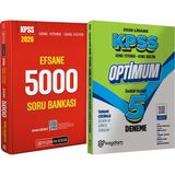 Benim Hocam Yayınları 2026 Kpss Efsane 5000 Tamamı Çözümlü Soru Bankası - Lisans Optimum 5 Deneme
