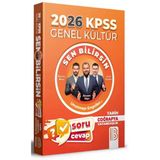 Benim Hocam Yayınları 2026 Kpss Genel Kültür Sen Bilirsin Tarih-Coğrafya-Vatandaşlık Soru Cevap Kitabı