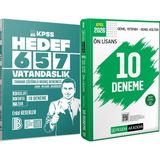 Benim Hocam Yayınları 2026 Kpss Hedef 657 Vatandaşlık 18 Deneme - 2026 Kpss Ön Lisans Çözümlü 10 Deneme