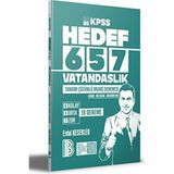 Benim Hocam Yayınları 2026 KPSS HEDEF 657 Vatandaşlık Tamamı Çözümlü Branş Denemesi