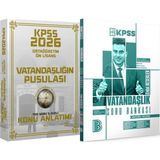 Benim Hocam Yayınları 2026 Kpss Lise Ortaöğretim Ön Lisans Vatandaşlığın Pusulası Konu - 2026 Kpss Vatandaşlık Çözümlü Soru