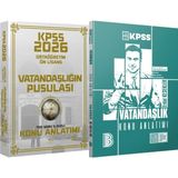 Benim Hocam Yayınları 2026 Kpss Lise Ortaöğretim Ön Lisans Vatandaşlığın Pusulası Konu - 2026 Kpss Vatandaşlık Konu
