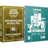 Benim Hocam Yayınları 2026 Kpss Ortaöğretim Ön Lisans Vatandaşlığın Pusulası Soru Bankası - 2026 Kpss Vatandaşlık Konu