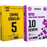 Benim Hocam Yayınları 2026 Kpss Tamamı Çözümlü Çıkmış Sorular 5 Yıl - 2026 Kpss Ortaöğretim Çözümlü 10 Deneme