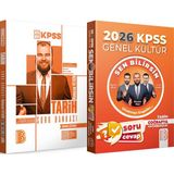 Benim Hocam Yayınları 2026 Kpss Tarih Tamamı Çözümlü Soru Bankası - Kpss 2026 Genel Kültür Sen Bilirsin