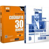 Benim Hocam Yayınları 2026 Kpss Tüm Adaylar Için Coğrafya 30 Deneme Çözümlü - 2026 Kpss Coğrafya Çözümlü Soru
