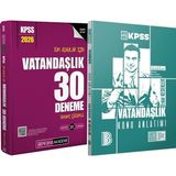 Benim Hocam Yayınları 2026 Kpss Tüm Adaylar Için Vatandaşlık 30 Deneme Çözümlü - 2026 Kpss Vatandaşlık Konu