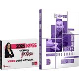 Benim Hocam Yayınları 2026 Kpss Türkçe Video Ders Notları Öznur Saat Yıldırım - 2026 Kpss Türkçe Tamamı Çözümlü Soru Bankası