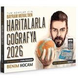 Benim Hocam Yayınları 2026 Tüm Adaylar Için Haritalarla Coğrafya Konu Anlatımı