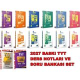 Benim Hocam Yayınları 2027 Baskı Tyt Ders Notları Konu Anlatım ve Soru Bankası Full Set - 445456456456454544