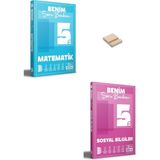 Benim Hocam Yayınları 5. Sınıf Benim Soru Bankam Matematik ve Sosyal Bilgiler + Telefon Standı