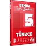 Benim Hocam Yayınları 5. Sınıf Türkçe Soru Bankam 2024 Ciltli Kitap 967 Soru İçeren