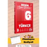 Benim Hocam Yayınları 6. Sınıf Türkçe Soru Bankası Sınav Hazırlığı İçin 204 Sayfa