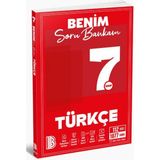 Benim Hocam Yayınları 7. Sınıf Türkçe Soru Bankam 240 Sayfa Test ve Sınav Hazırlığı İçin