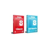 Benim Hocam Yayınları 8. Sınıf Türkçe - Matematik - Soru Bankam - Soru Bankası