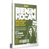 Benim Hocam Yayınları Ags Eğitim Bilimleri ve Türk Milli Eğitim Sistemi Tamamı Çözümlü 10 Branş Deneme