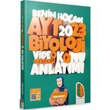 Benim Hocam Yayınları AYT 2023 Biyoloji Video Destekli Kitap Üniversite Hazırlık Sınav Bilgisi