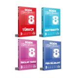 Benim Hocam Yayınları Benim Hocam 8. Sınıf Türkçe Matematik Fen İnkılap Soru Bankası 4 Kitap Seti