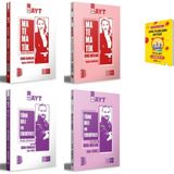 Benim Hocam Yayınları Benim Hocam Ayt Matematik ve Edebiyat Çözümlü Soru Bankası ve Ders Notları 4lü Set+ Planlama Defteri