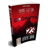 Benim Hocam Yayınları KPSS Coğrafya Tamamı Çözümlü 23 Deneme Sınavı