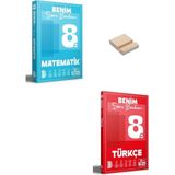 Benim Hocam Yayınları LGS 8. Sınıf Benim Hocam Matematik ve Türkçe Soru Bankam + Telefon Standı
