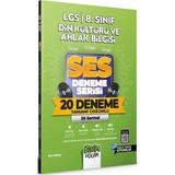 Benim Hocam Yayınları LGS 8. Sınıf Din Kültürü ve Ahlak Bilgisi Ses Deneme Serisi 20 Deneme