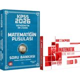 Benim Hocam Yayınları Lise Ortaöğretim Ön Lisans Matematiğin Pusulası Soru Çözümlü - 2026 Kpss Matematik Ders Notları