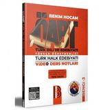 Benim Hocam Yayınları - ÖABT Türk Dili ve Edebiyatı Türkçe Öğretmenliği Türk Halk Edebiyatı Video Ders Notları Bengi 3