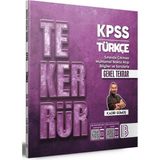 Benim Hocam Yayınları TEKERRÜR KPSS Türkçe Genel Tekrar