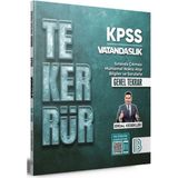 Benim Hocam Yayınları Tekerrür KPSS Vatandaşlık Genel Tekrar Erdal Kesekler