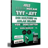 Benim Hocam Yayınları TYT - AYT 2022 Din Kültürü Video Ders Defteri ve Tamamı Video Çözümlü Soru Bankası