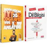 Benim Hocam Yayınları TYT Coğrafya Konu ve Dil Bilgisi Soru Bankası Seti 2 Kitap