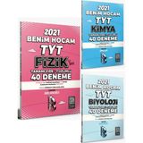 Benim Hocam Yayınları TYT Fizik 40-TYT Kimya 40-TYT Biyoloji 40 Deneme Set
