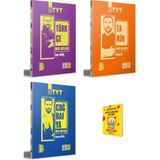 Benim Hocam Yayınları Tyt Türkçe Tarih ve Coğrafya Ders Notları 3lü Set + Planlama Defteri
