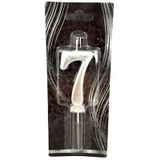 Benim Marifetlerim - 7 Yaş Gümüş Pasta Mumu