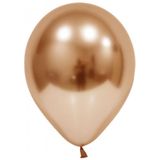 Benim Marifetlerim Bakır parlak Krom Balon 12 inch 10 Adet