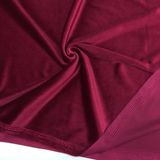 Benim Marifetlerim - Bordo Kadife Kumaş 1 Metre