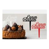 Benim Marifetlerim - Canım Annem Siyah Pasta Süsü