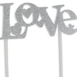 Benim Marifetlerim - Evadan Simli Gümüş Love Pasta Süsü