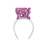 Benim Marifetlerim - Evadan Simli Taşlı Mor Bride Tobe Taç