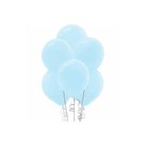 Benim Marifetlerim Metalik Açık Mavi Balon 12 Inch 10 Adet