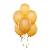 Benim Marifetlerim Metalik Altın Balon 12 Inch 25 Adet