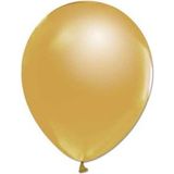 Benim Marifetlerim - Metalik Altın Balon Balon 12 inch 5 Adet